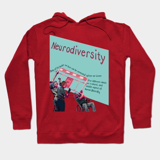 Neurodiversity Hoodie by LondonAutisticsStandingTogether